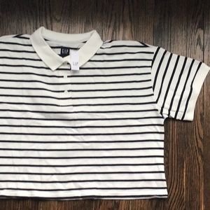 NWT striped polo shirt